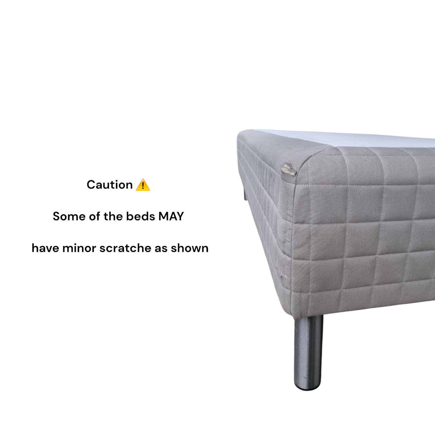 Image of scratched bed
